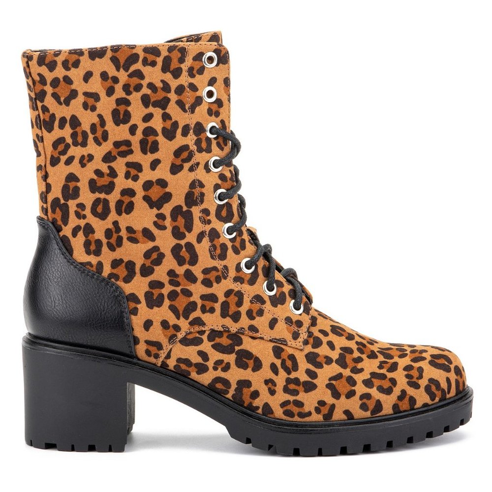 Olivia Miller Joyride' Lug Sole Combat Boots - Picture 2 of 5